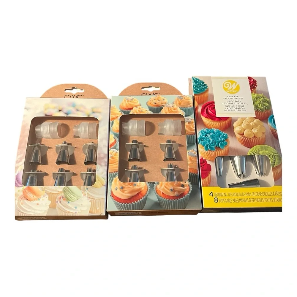Cupcake & Cake Decorating‎ Sets – 12pc, 18pc & 20pc Kits